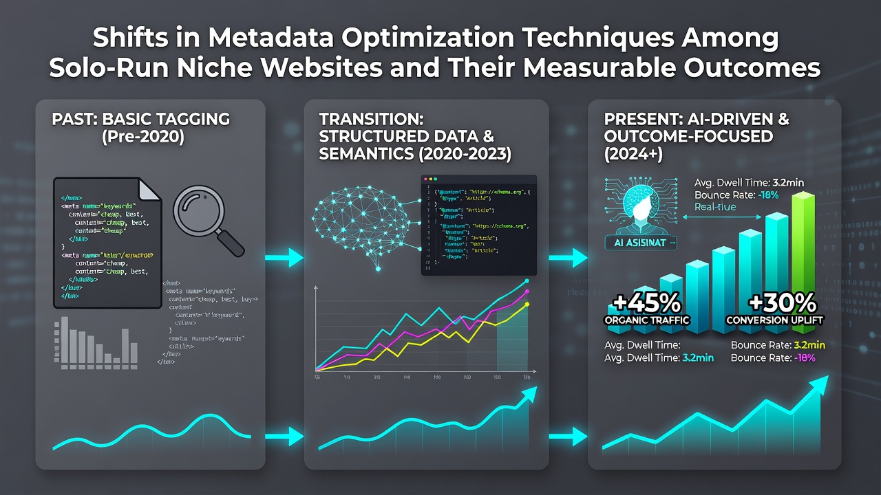Shifts in Metadata Optimization Techniques Among Solo-Run Niche Websites and Their Measurable Outcomes